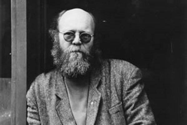 Clive Woods in Saltaire shop doorway