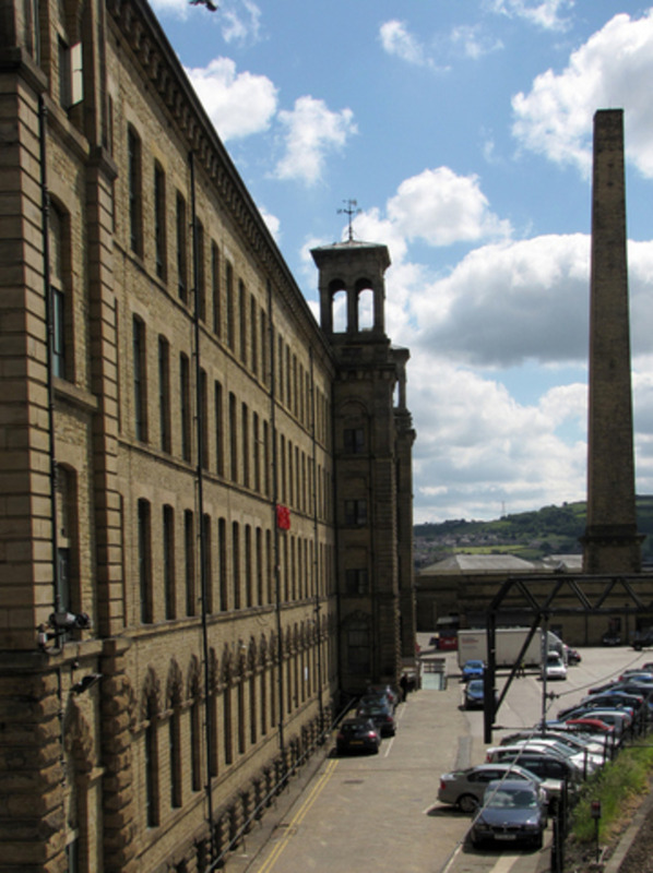 2025.68.60: Salts Mill and chimney. Digital image credit: Saltaire Collection