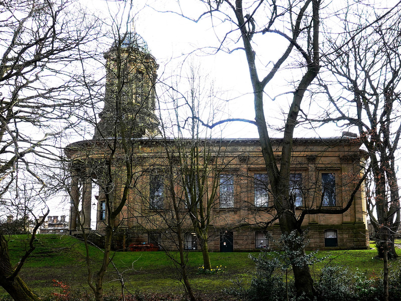 2025.68.101: United Reformed Church view from the canal. Digital image credit: Saltaire Collection