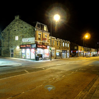 2025.68.78: Bingley Road featuring Saltaire Wines (at Ferncliffe Road). Digital image credit: Saltaire Collection