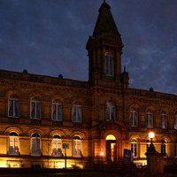 2025.68.88: Victoria Hall at Christmas. Digital image credit: Saltaire Collection