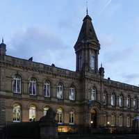 2025.68.100: Victoria Hall low light. Digital image credit: Saltaire Collection